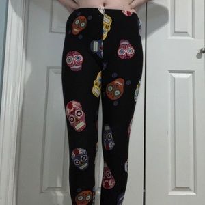 Skull leggings